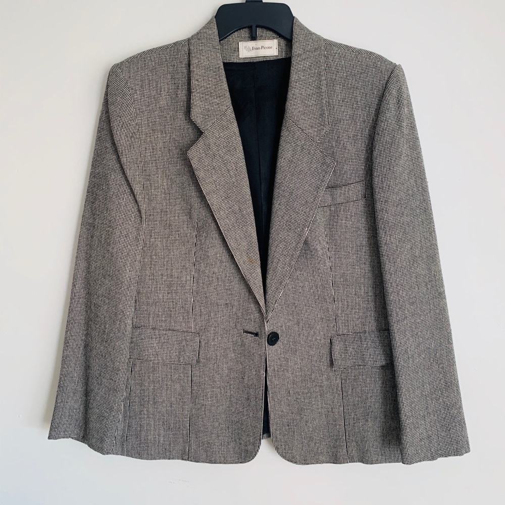 EVAN PICONE FITTED BLAZER PLUS SIZE
